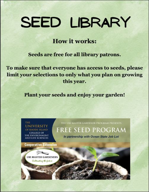seed library poster